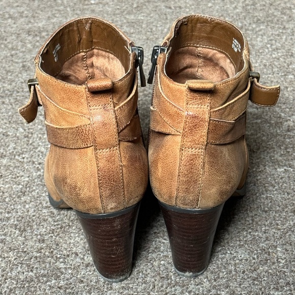 Ann Taylor Brown Chunky Heel Booties, Women’s 6.5 - Picture 3 of 7